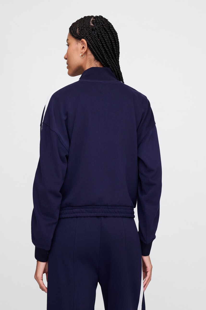 Campera Deportiva Logo Gap Sin Felpa Mujer Navy Uniform