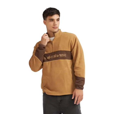 Buzo Quiksilver Leno Marrón
