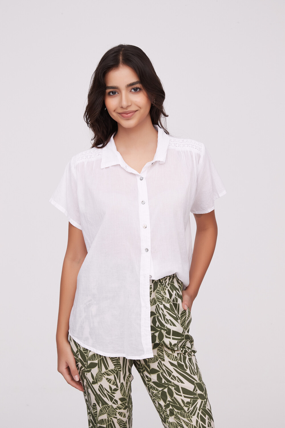 Camisa Riya Blanco