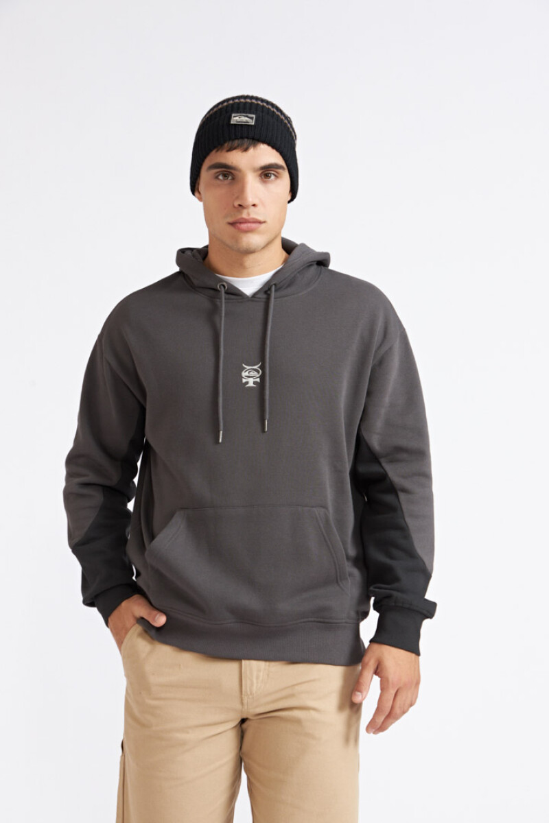 Quiksilver Canguro MERCURY DEVIL Hombre - Plomo 