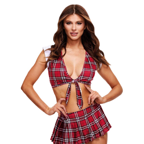 Conjunto Teacher's Pet Schoolgirl Top and Skirt Conjunto Teacher's Pet Schoolgirl Top and Skirt