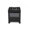 Cocina A Gas James 4 Hornallas Negra Con Mesada De Vidrio Negra Cocina A Gas James 4 Hornallas Negra Con Mesada De Vidrio Negra