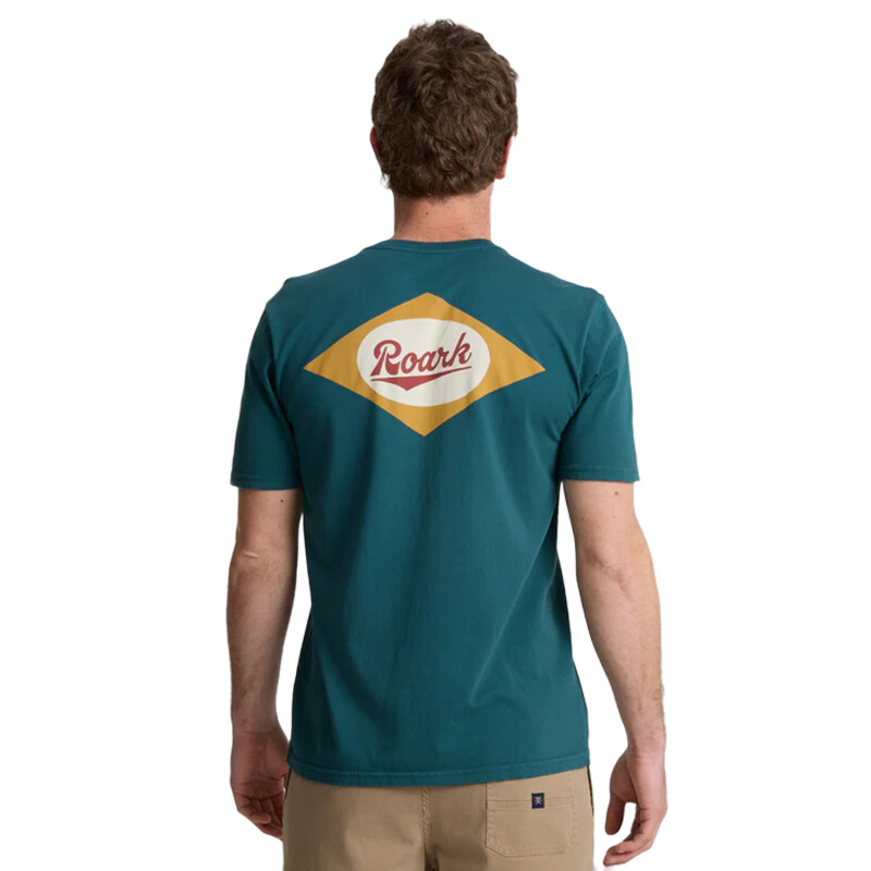 Remera Roark Diamond Script - Verde Remera Roark Diamond Script - Verde