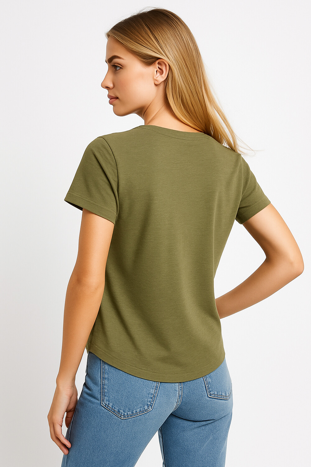 Remera Blumi Verde Oliva Claro