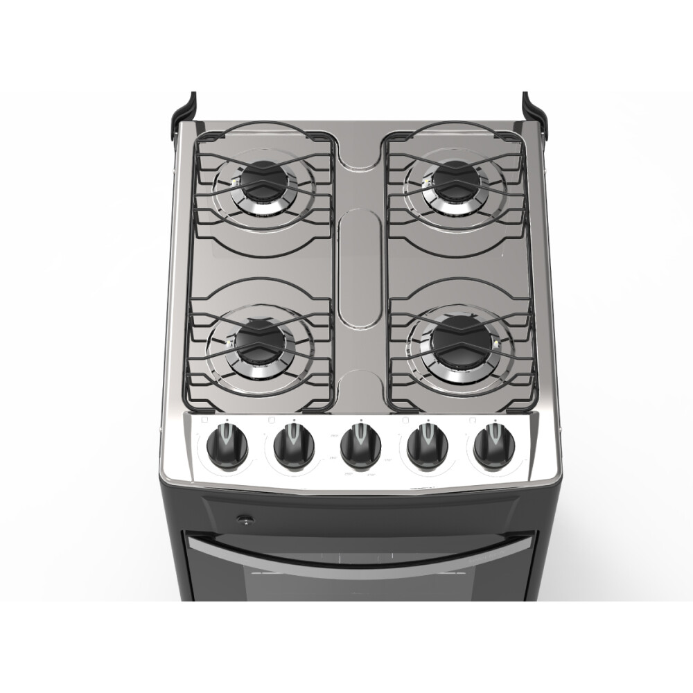 Cocina a Gas Futura Selecta Negra Cocina a Gas Futura Selecta Negra