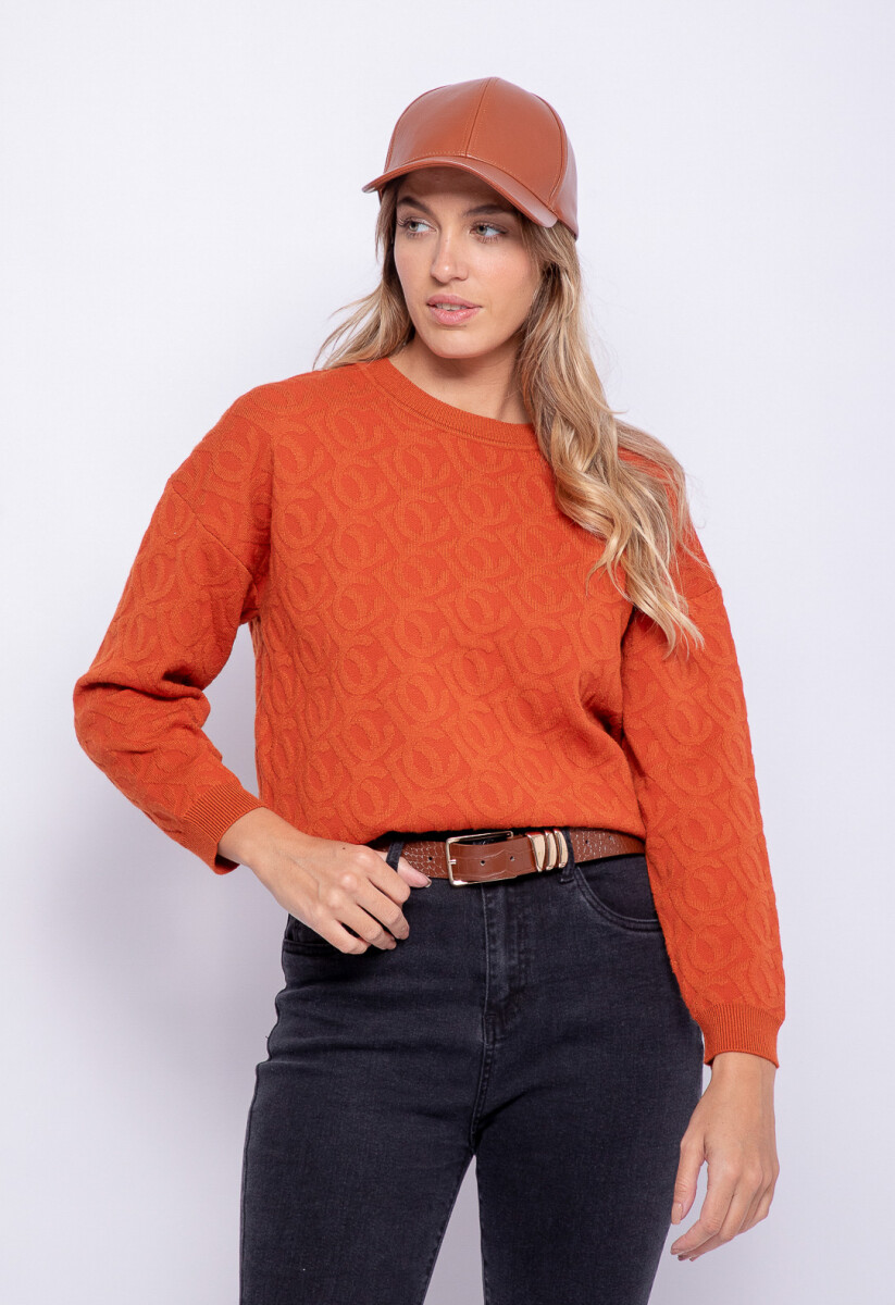 SWEATER WENDY - Rojo Paprika 