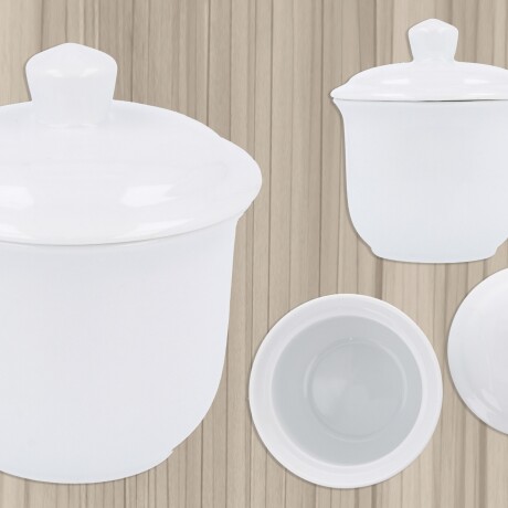 Azucarero de ceramica con tapa Azucarero de ceramica con tapa