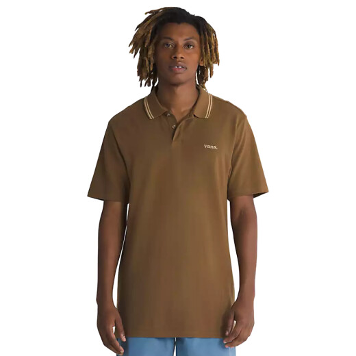 Remera Vans Halecrest Polo - Marron Remera Vans Halecrest Polo - Marron