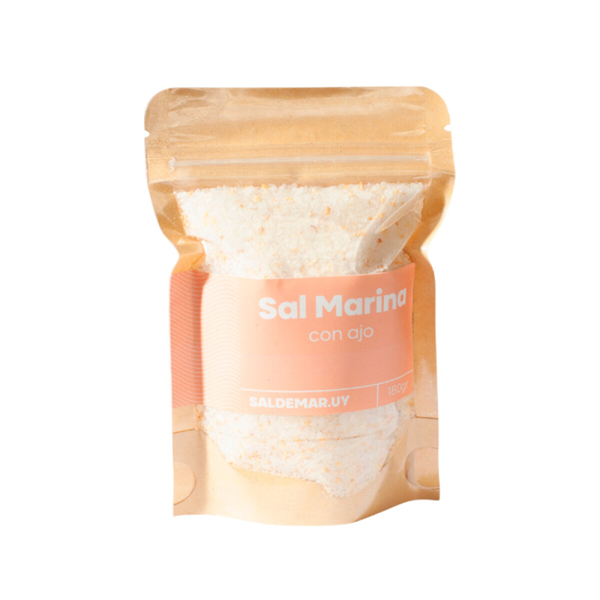 Sal marina con ajo Saldemar 180g 