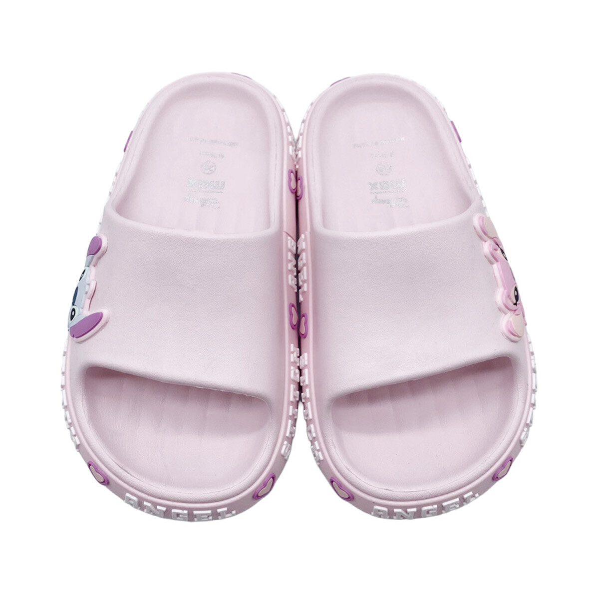 Chinelas Rosa Infantil Stitch Talle 26 - 31 