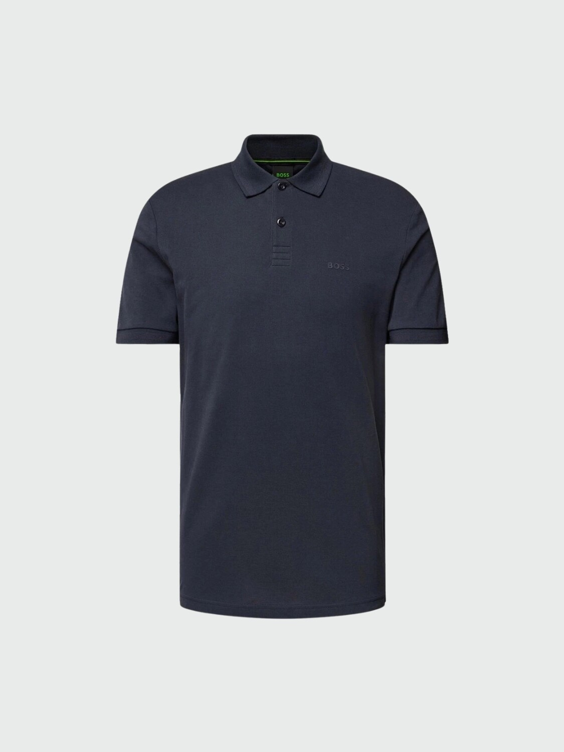 BOSS - Polo de Piqué Corte Regular Navy