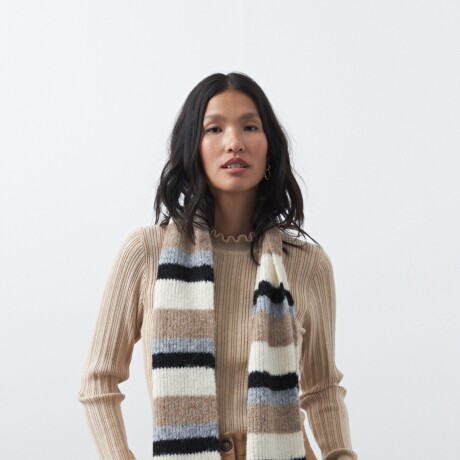 POLERA BETANIA Beige Melange