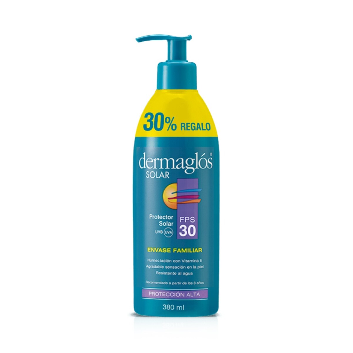 Protector Solar Dermaglós Fps 30 - Envase Familiar 