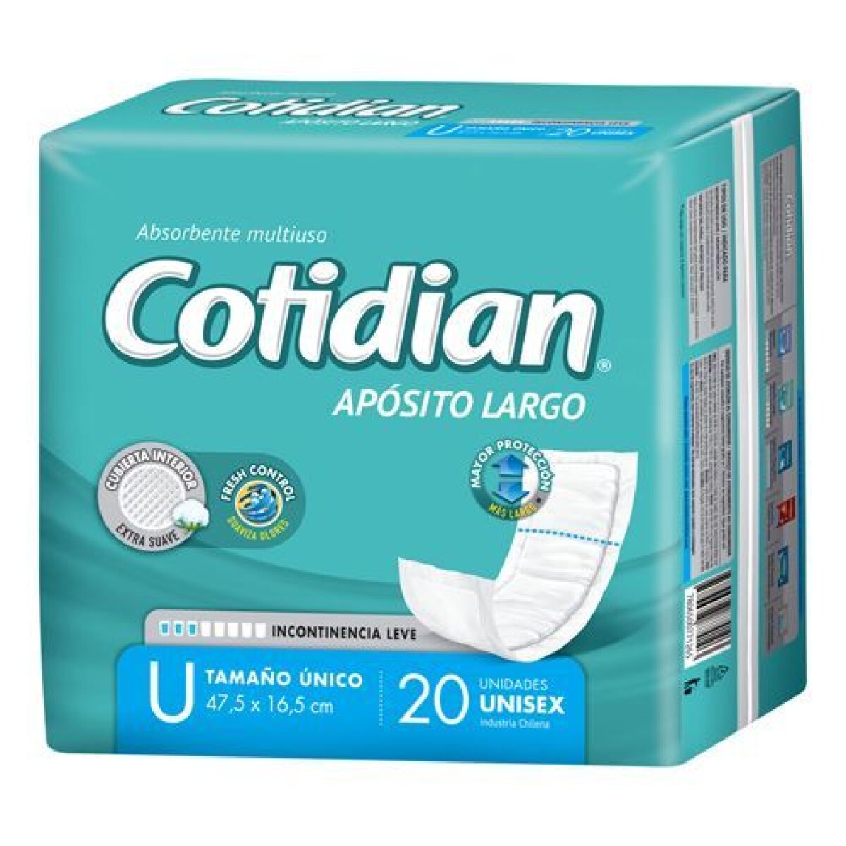 Cotidian Apósito Largo Apos x20 – Higiene Maternal