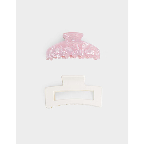 Broches Sets De resina Combinación Bicolor