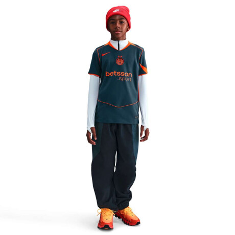 Remera Inter De Milán Alternativo 2025/26 Stadium de Niños Azul