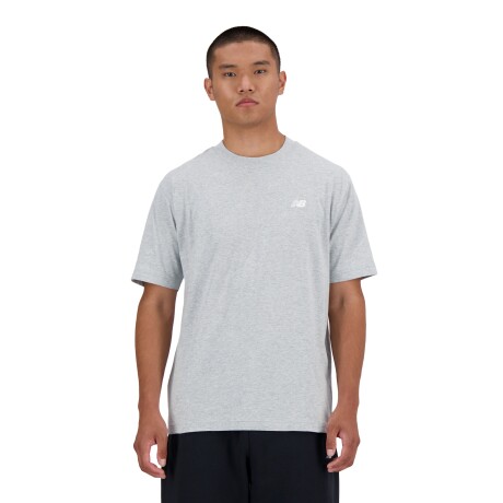 Remera New Balance de Hombre - Small Logo - MT41509AG GREY