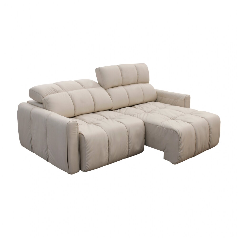 Sofá de cuero 3 Cuerpos - Masom Beige