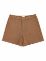 SHORT MAJO MARRON