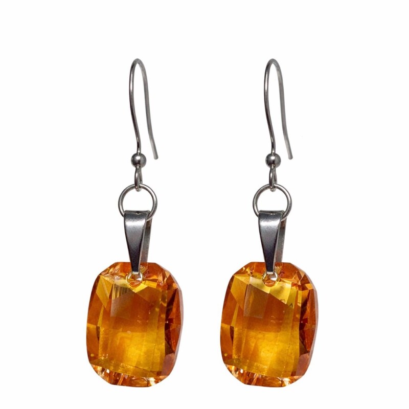 Caravanas Colgante Cristal Swarovski - Plata 925 - CA4261 sinpiedra