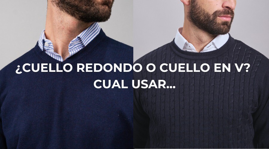 Cuello redondo o cuello en V, ¿sabes cuál te queda mejor?