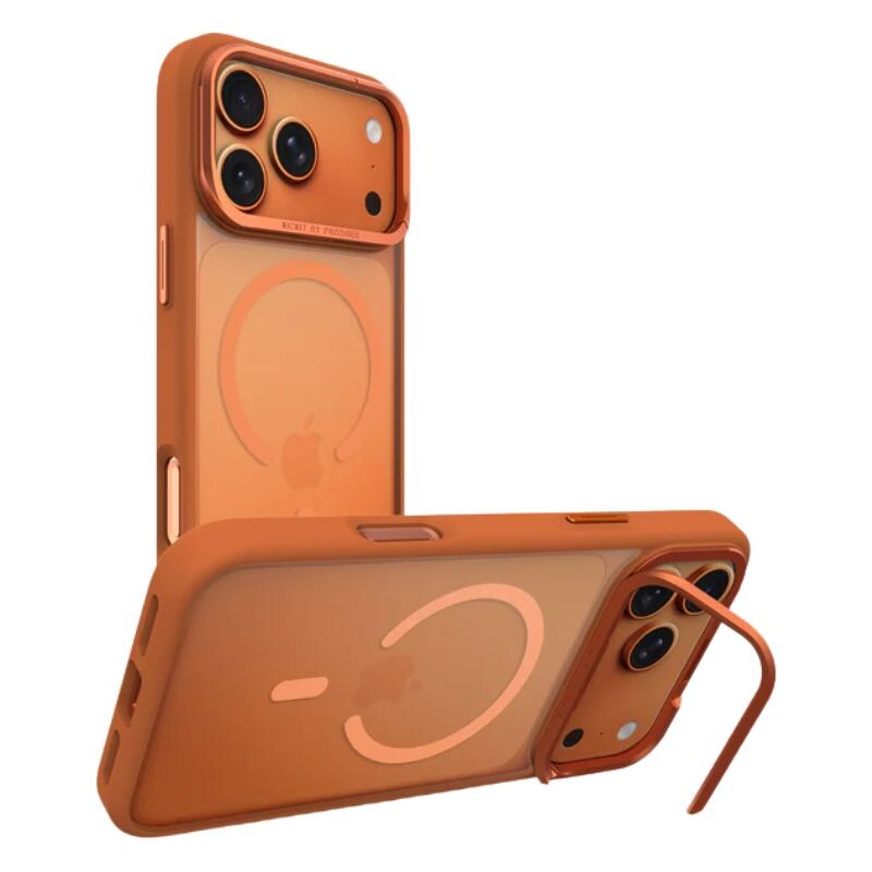 Case Prodigee iPh 17 Pro Max KickIt Mag Orange Case Prodigee iPh 17 Pro Max KickIt Mag Orange