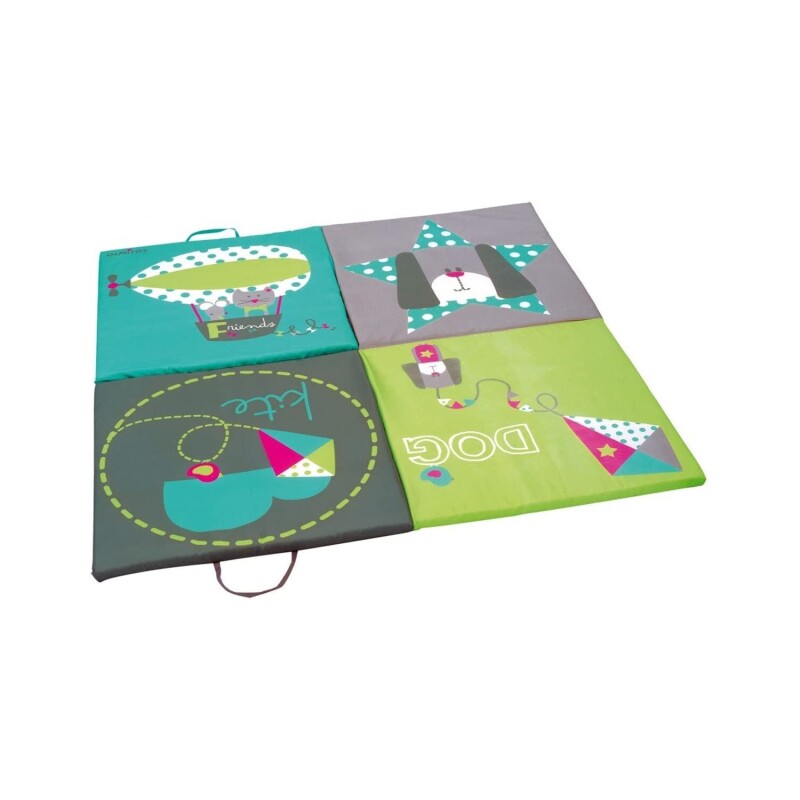 Alfombra antigolpes colchón para cuna plegable Olmitos 120x120x3cm Alfombra antigolpes colchón para cuna plegable Olmitos 120x120x3cm
