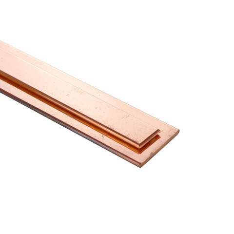 Barra distribuidora de cobre p/tierra 4x40x500mm CE3166