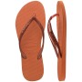 Sandalias Havaianas Slim Glitter Ii Mujer Naranja Cerrado