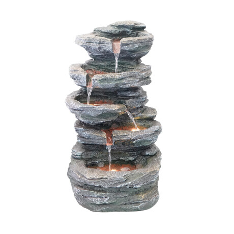 Fuente de Agua Cascada 4 Caídas Fuente de Agua Cascada 4 Caídas