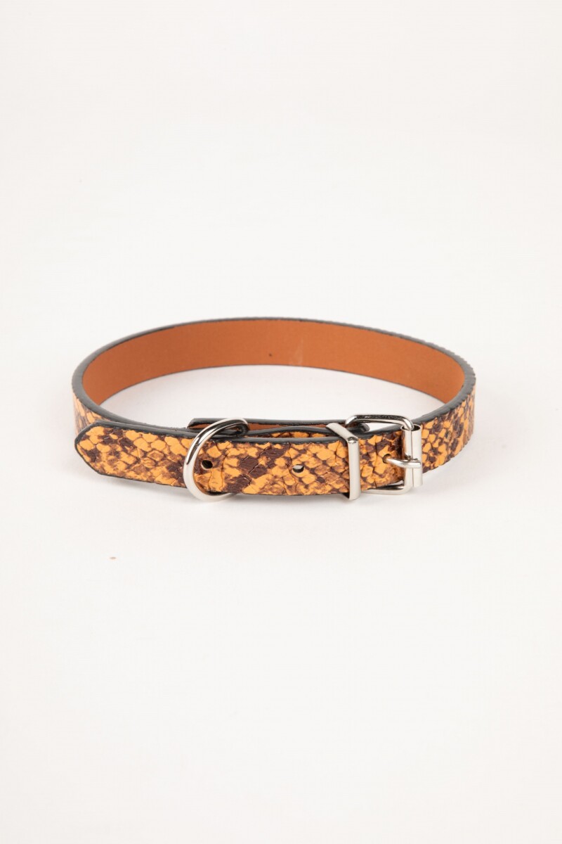 COLLAR GRUESO DE PERRO CROCO 