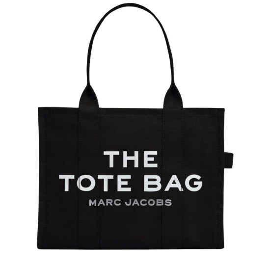 Marc jacobs - Bolso de lona, The Large Tote Bag Negro