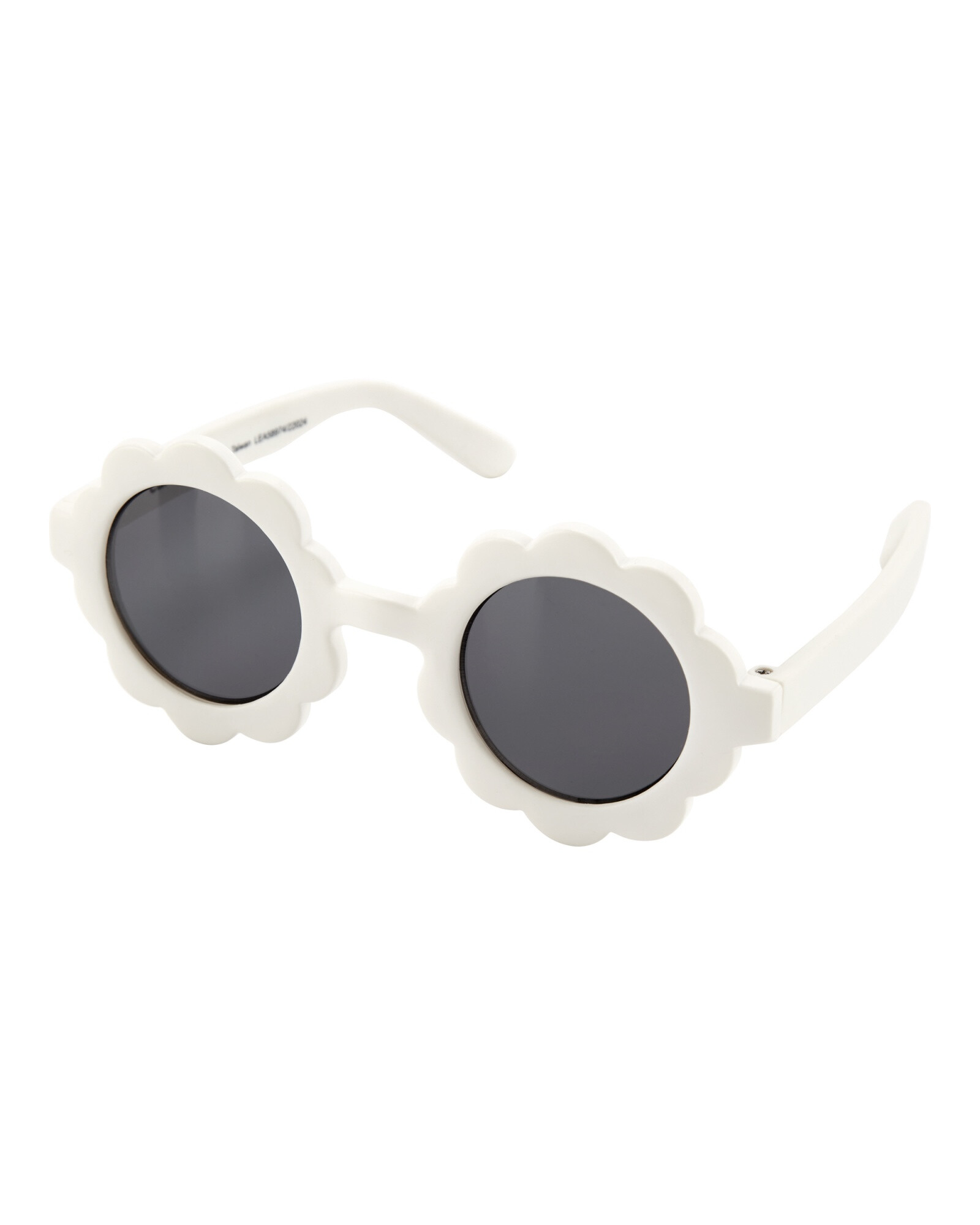 Lentes de sol, protección 100% UVA-UVB, diseño flor Sin color