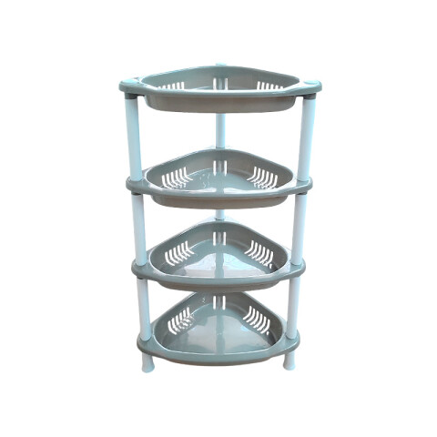 Organizador esquinero de plástico 4 niveles 3 colores Organizador Esquinero De Plástico 4 Niveles 3 Colores