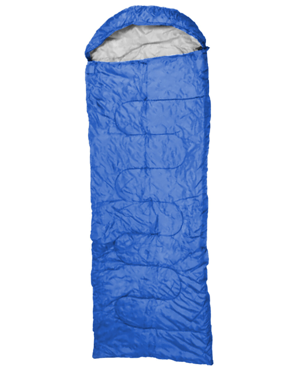 Sobre de Dormir Impermeable Arye 450 con Capucha 180+30x75cm - Azul 