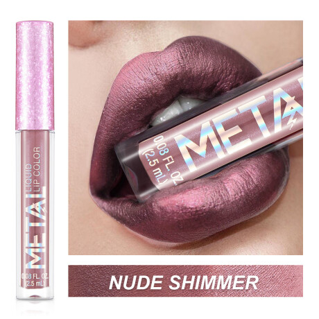 Labial Liquido Metaliado Nuede Shimmer