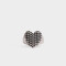 Anillos Medianos y Grandes Antique Silver Anillo Antique Corazón - Plateado Antique Silver