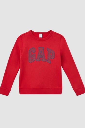 Buzo Deportivo Logo Gap Toddler Niño Modern Red