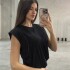 MUSCULOSA CON BRILLOS MUSCULOSA BRILLOS- BLANCA