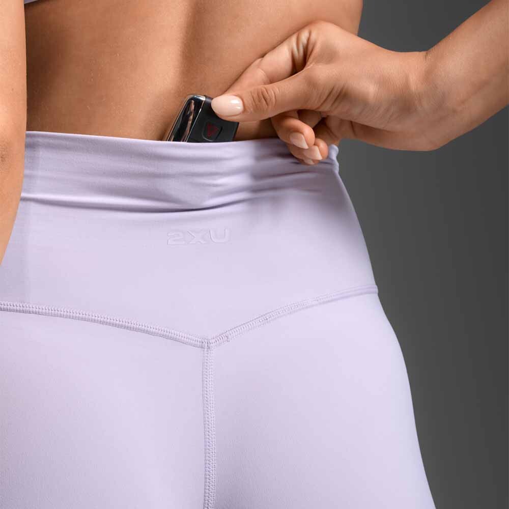 Short Training Fluid Hi-Rise 5 Inch Mujer Virtual Violet/virtual Violet