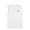 Remeras Puma Logo Sleeveless Masculino Blanco