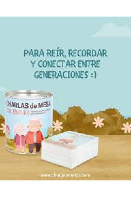 CHARLAS DE MESA CON ABUELITOS CHARLAS DE MESA CON ABUELITOS