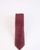 Corbata Microfibra Cuadrados Rojo