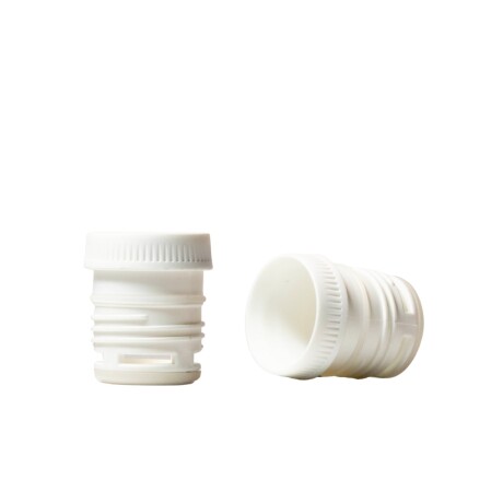 Tapón cebador hueco antiderrame para termo brio Blanco