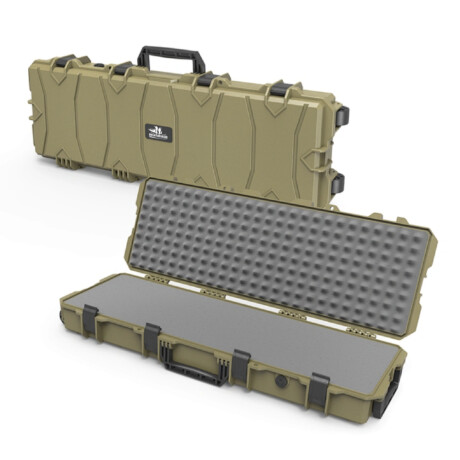 Caja Rígida transportador de arma larga Aventureros 102 x 36 x14 Verde