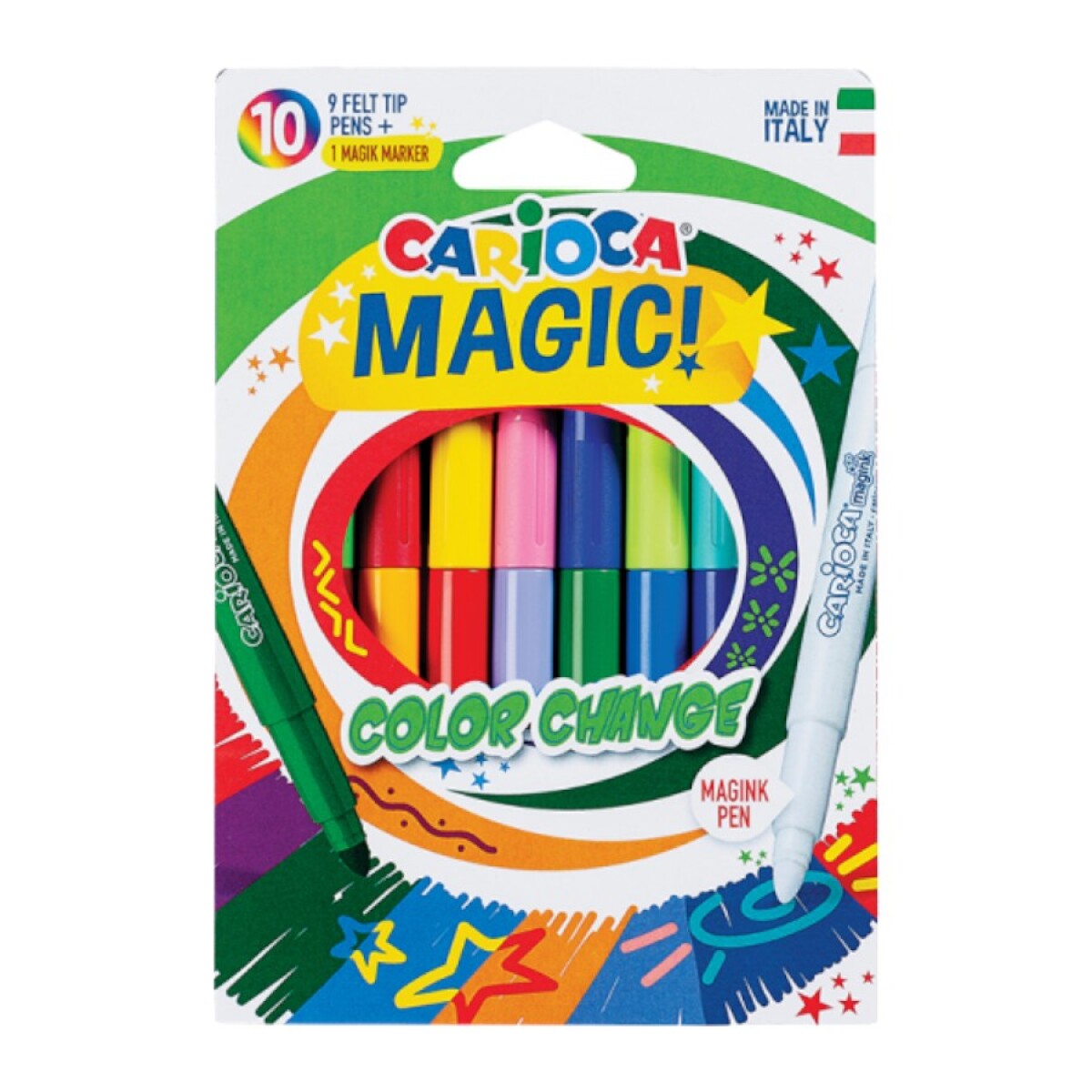 Marcadores Carioca Magic x10 
