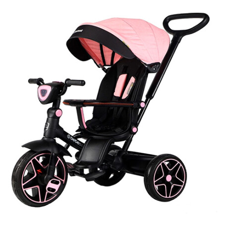 Triciclo de Lujo Bebesit Explorer 5090 360 Reclinable Bt ROSA