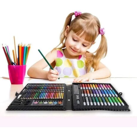 Set Maleta Escolar de Arte 150 Piezas 001