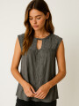 Blusa Chasi Gris Medio