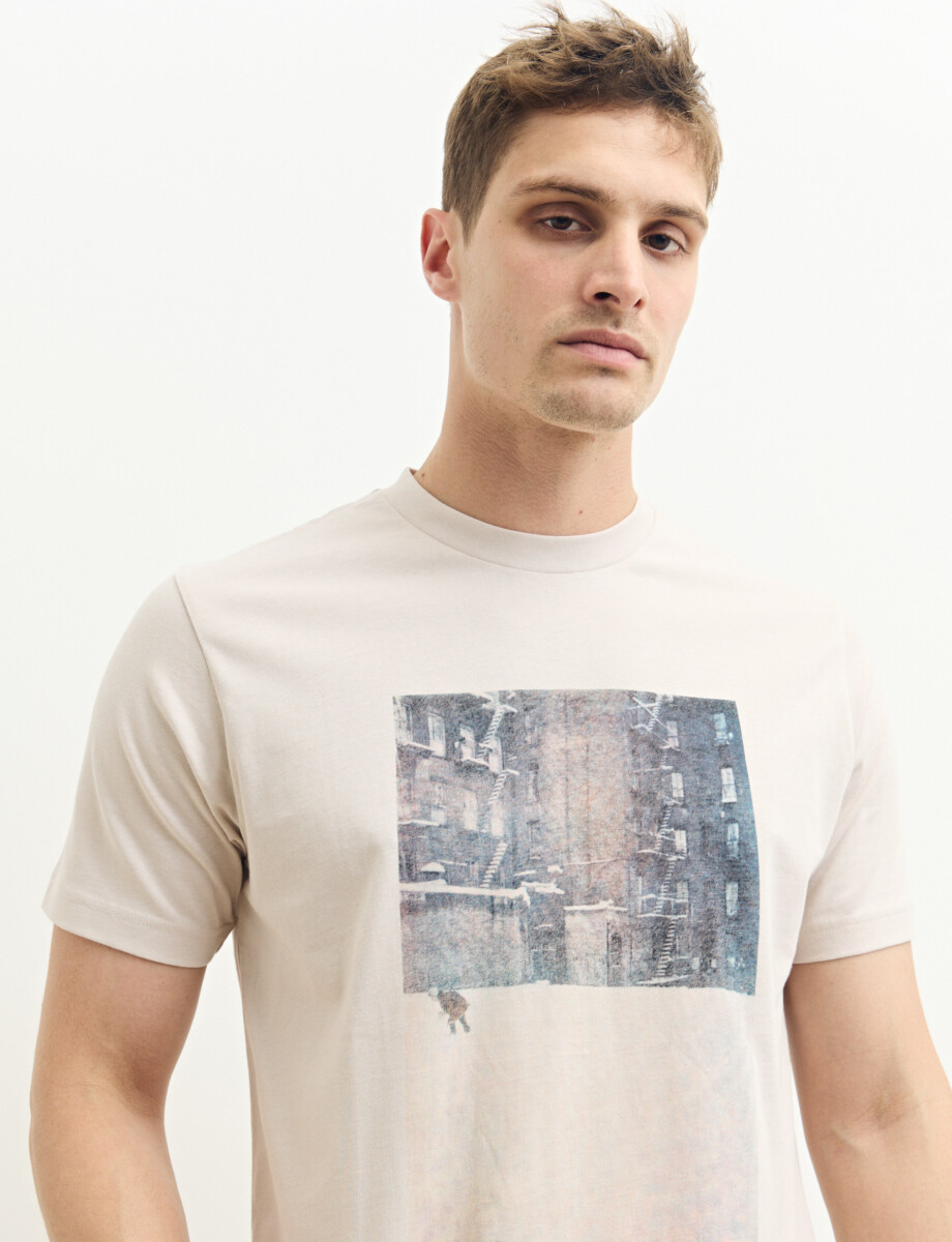 520308 T-SHIRT HARRY Natural